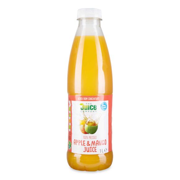 The Juice Company 100% Pressed Apple & Mango Juice 1l